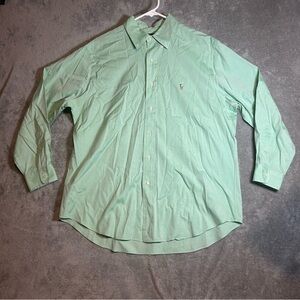 Ralph Lauren Light Green Casual Button Down Shirt
